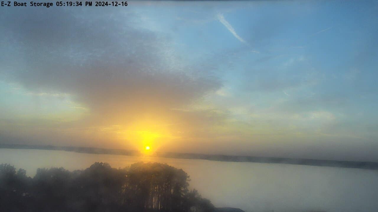 Lake Conroe sunset photo