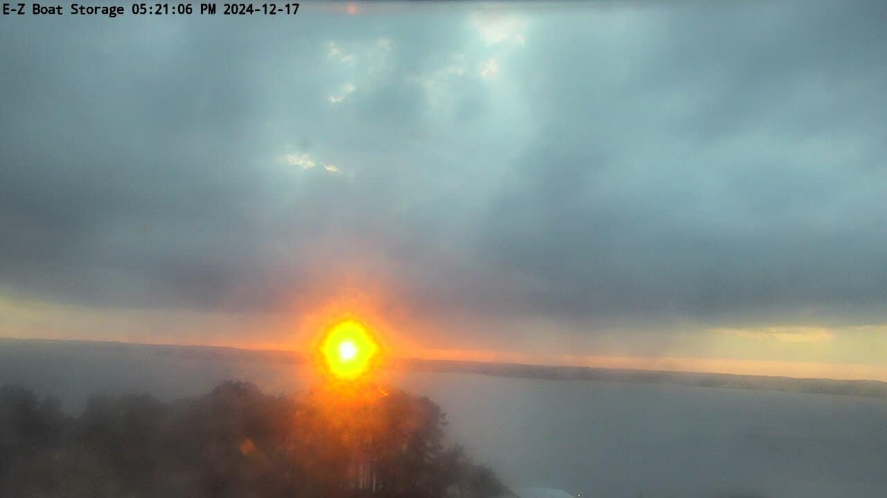 Lake Conroe sunset photo