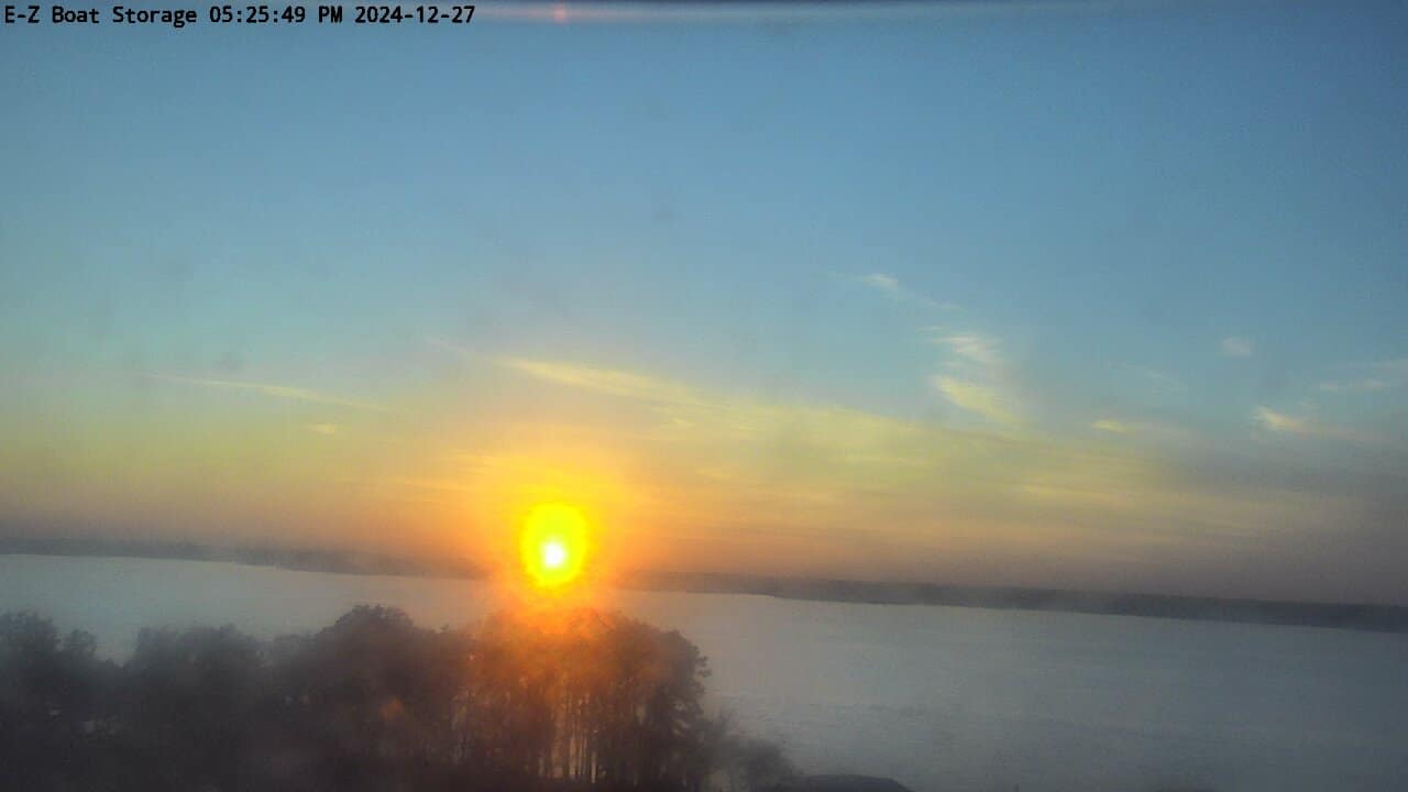 Lake Conroe sunset photo