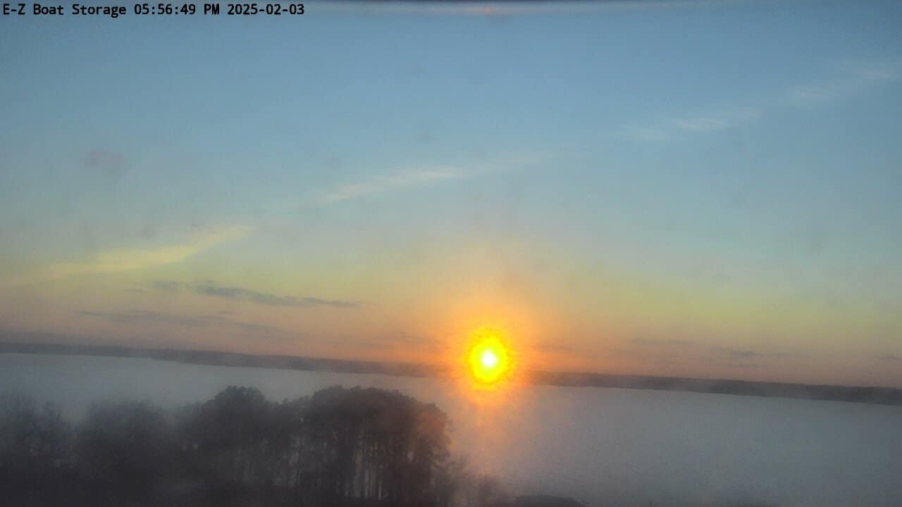 Lake Conroe sunset photo