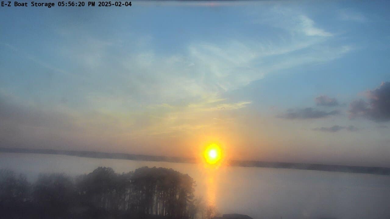 Lake Conroe sunset photo