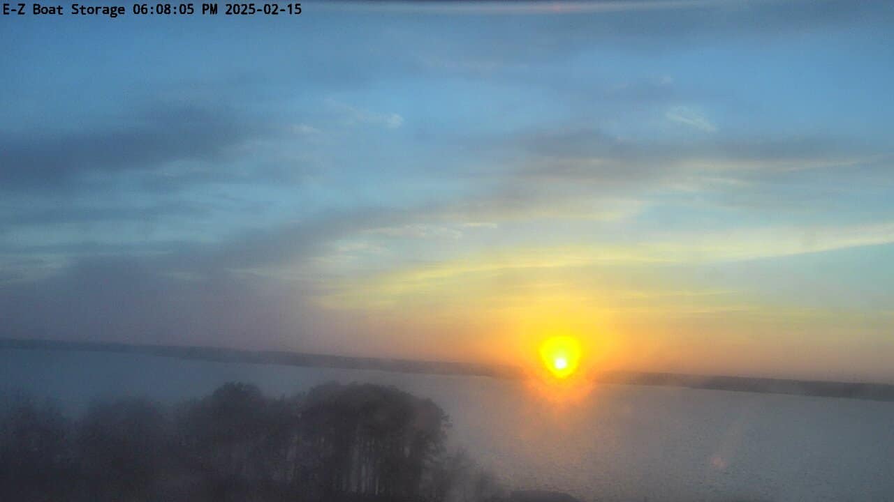 Lake Conroe sunset photo