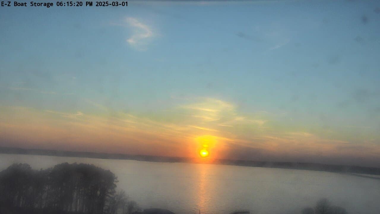 Lake Conroe sunset photo
