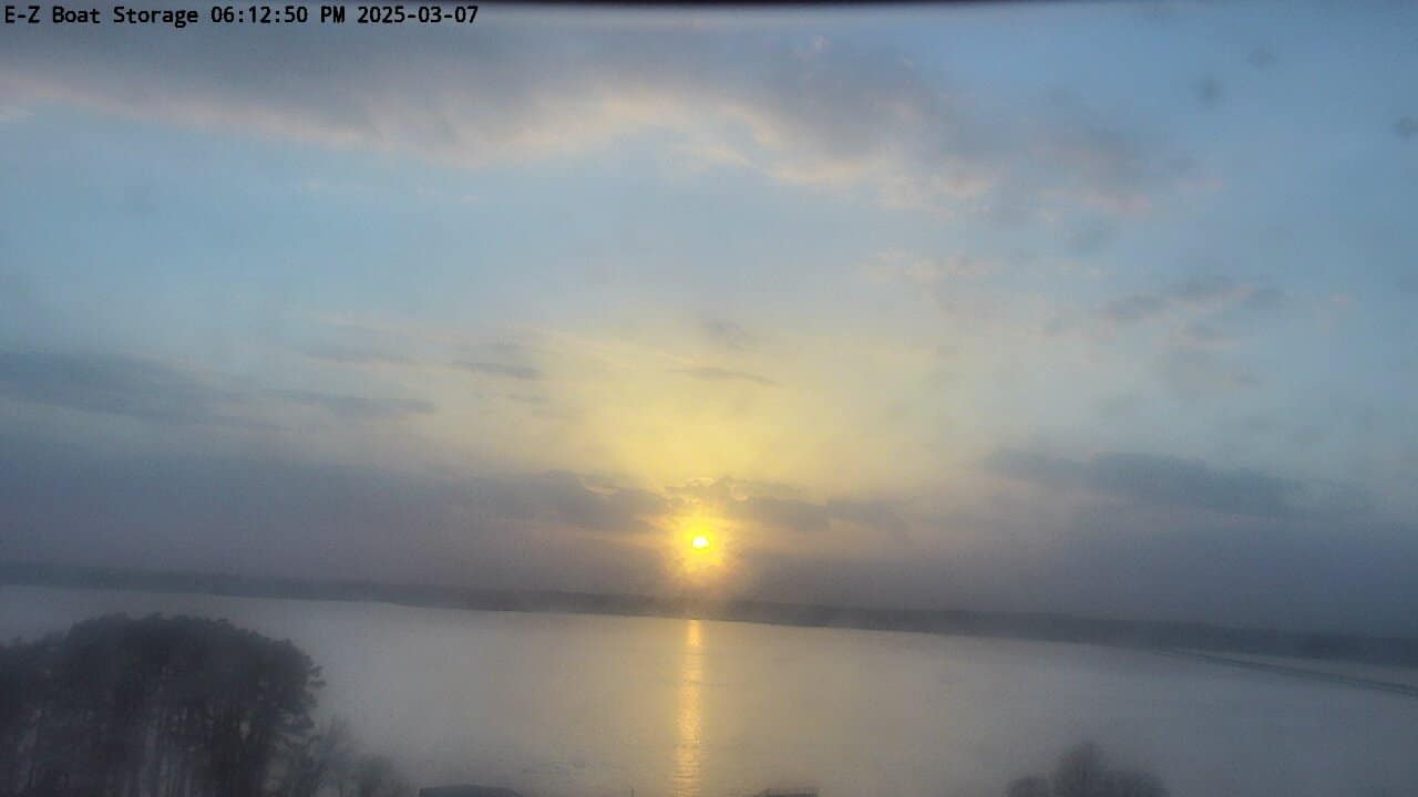 Lake Conroe sunset photo