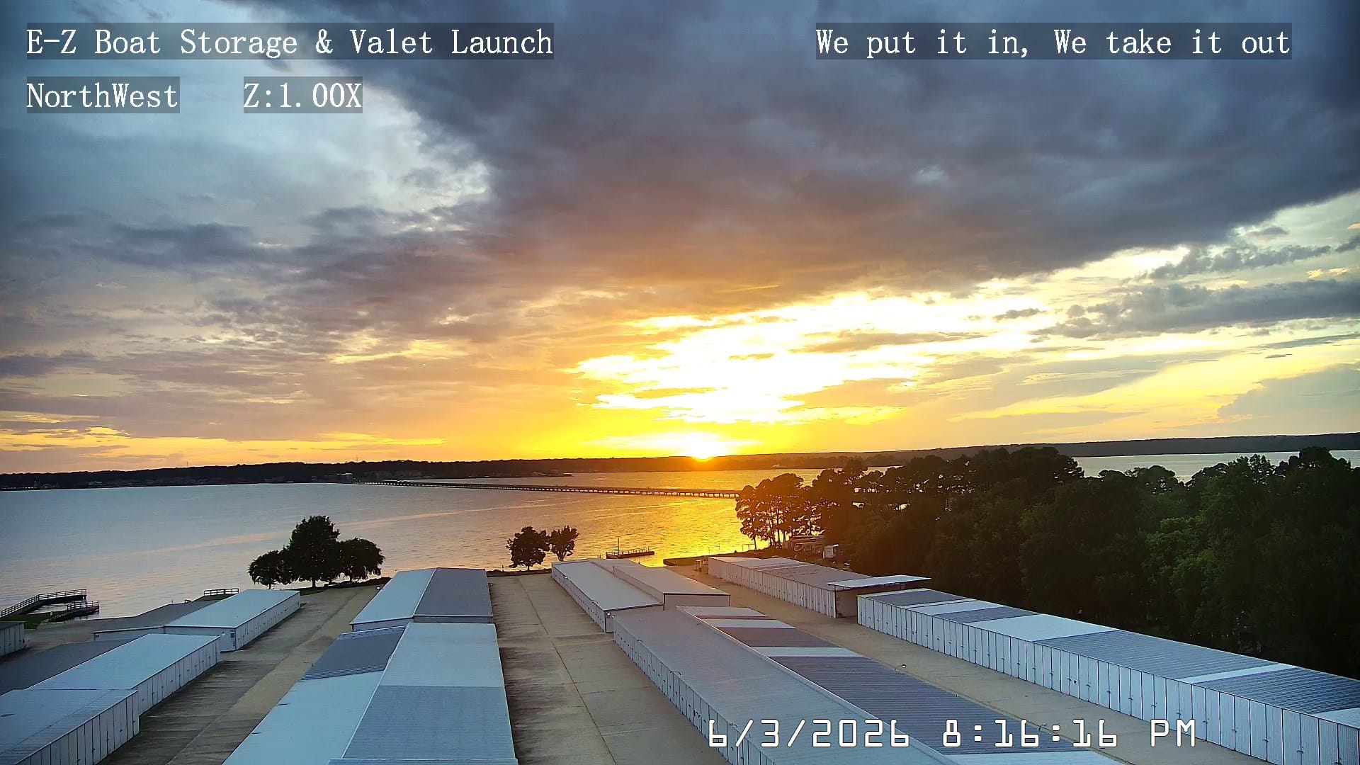 26-06-03-20-16-16 Lake Conroe sunset photo