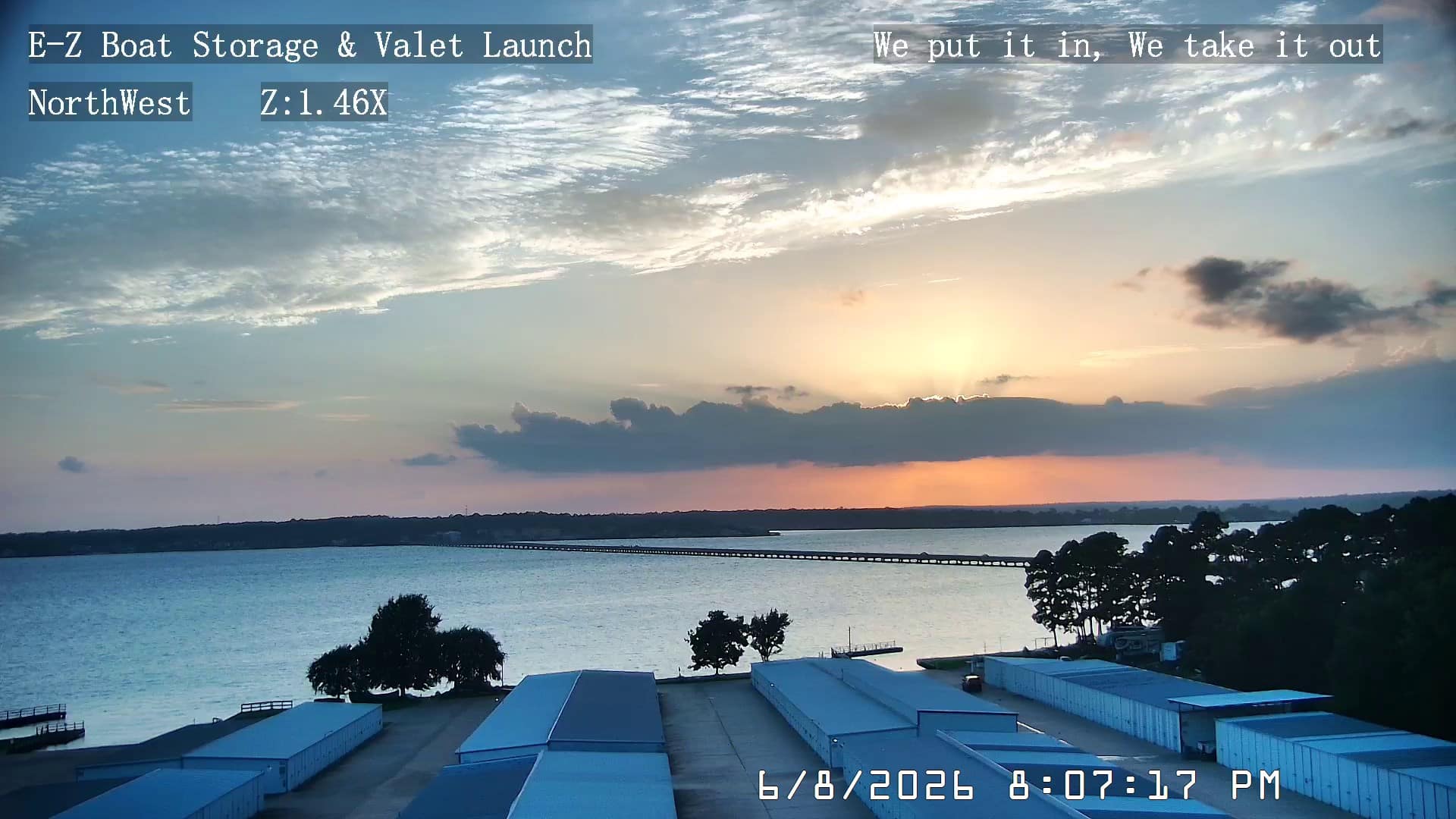 26-06-08-20-07-17 Lake Conroe sunset photo