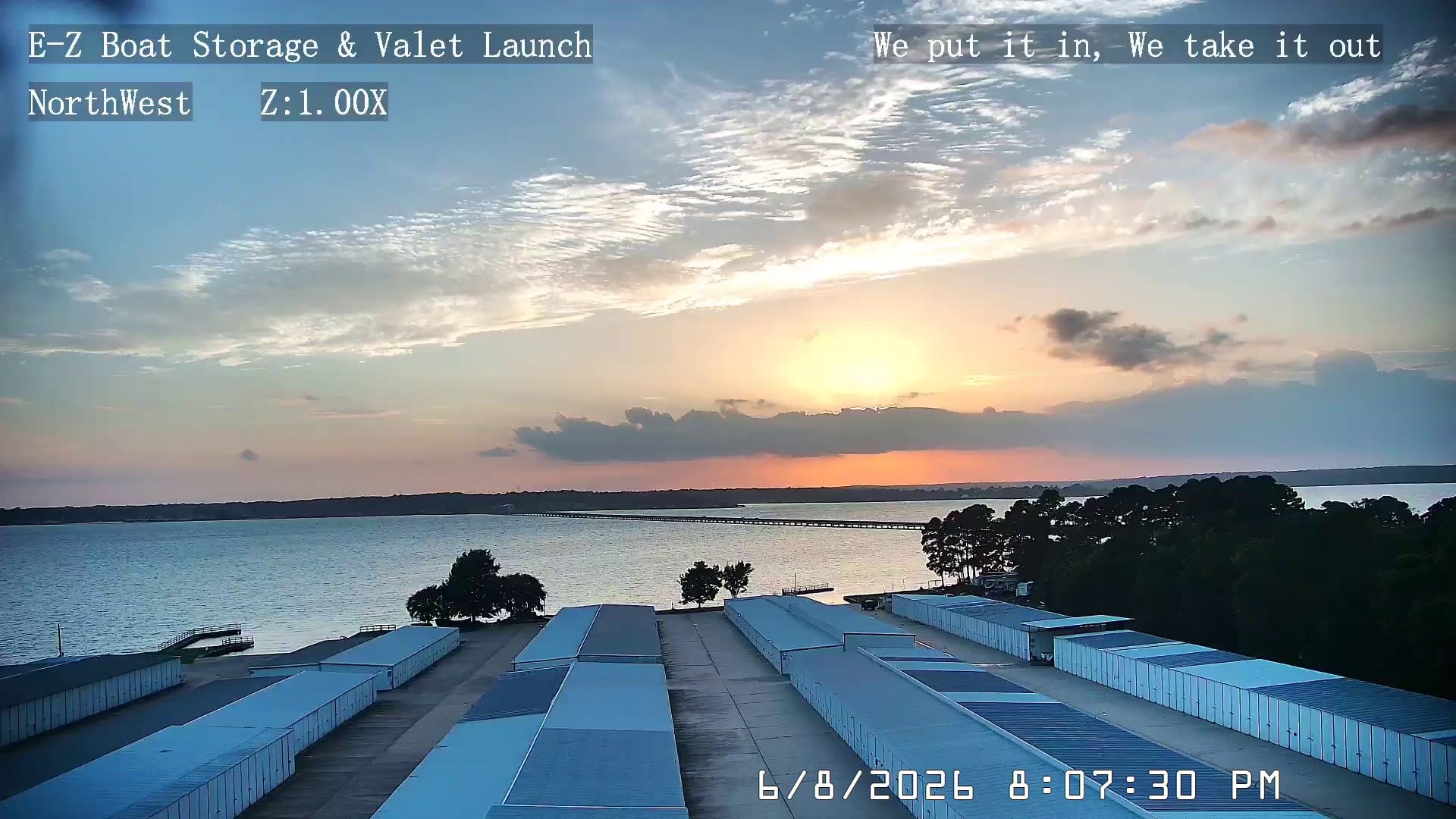 26-06-08-20-07-30 Lake Conroe sunset photo