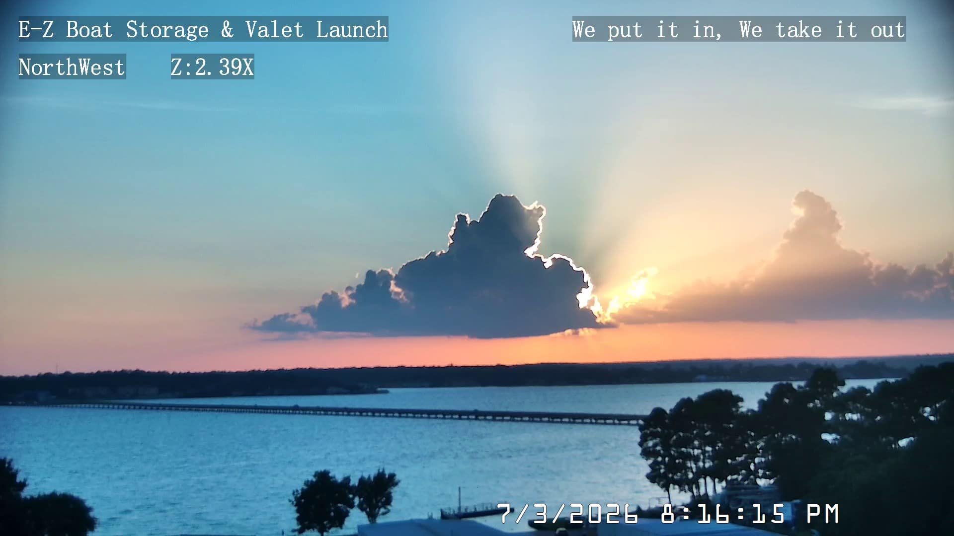 26-07-03-20-16-15 Lake Conroe sunset photo