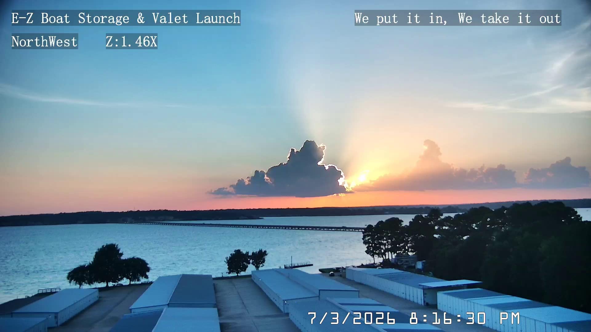 26-07-03-20-16-30 Lake Conroe sunset photo