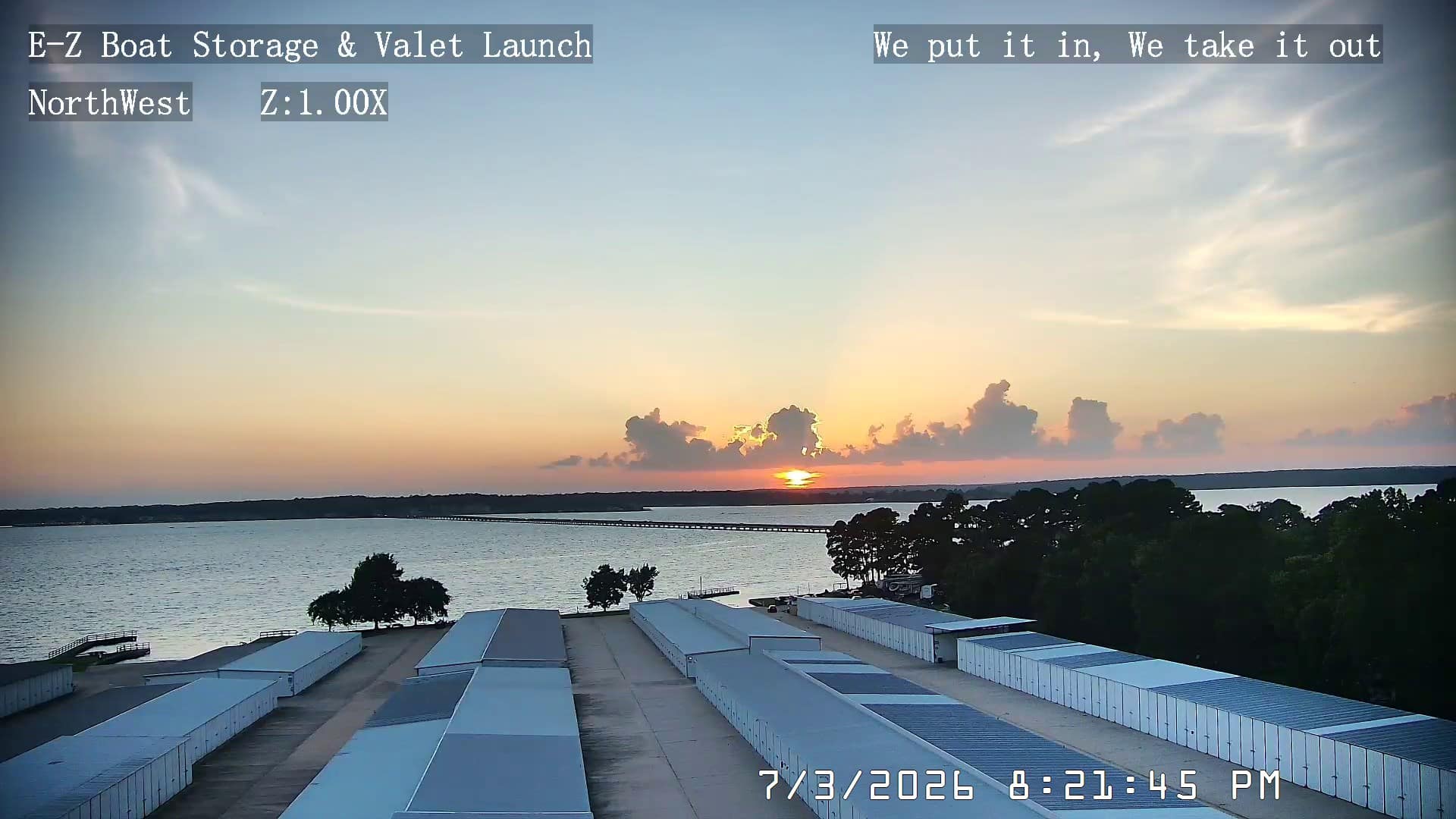 26-07-03-20-21-45 Lake Conroe sunset photo