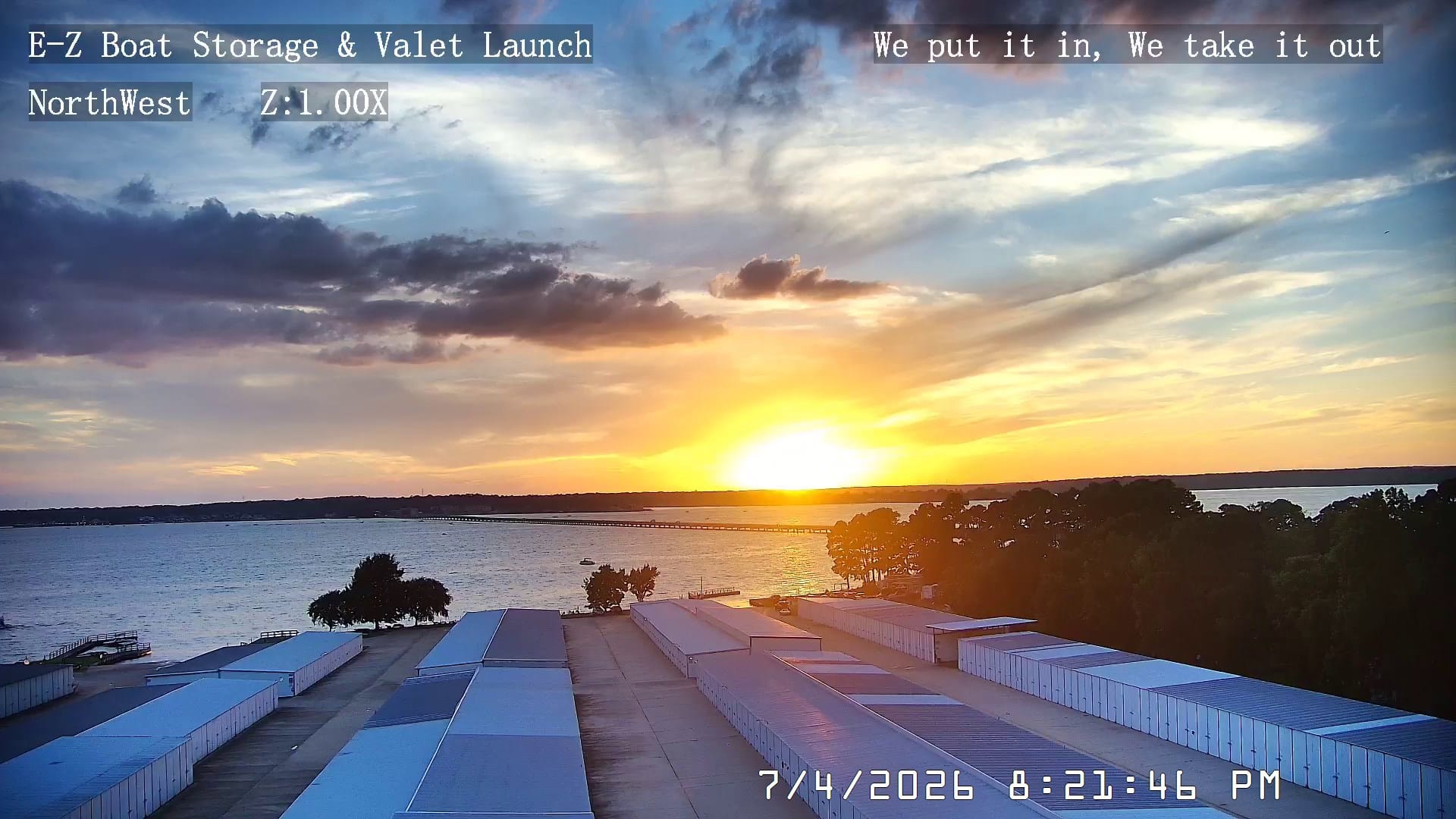 26-07-04-20-21-46 Lake Conroe sunset photo