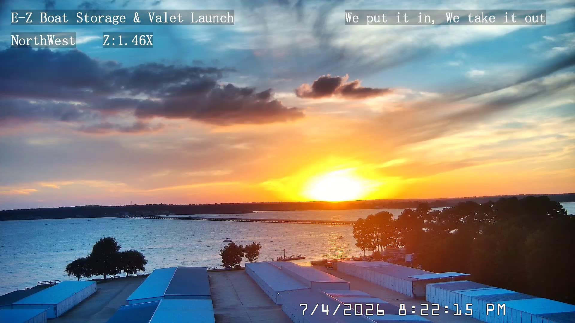 26-07-04-20-22-15 Lake Conroe sunset photo