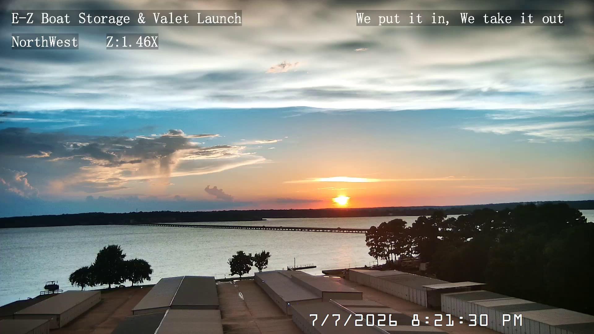 26-07-07-20-21-30 Lake Conroe sunset photo