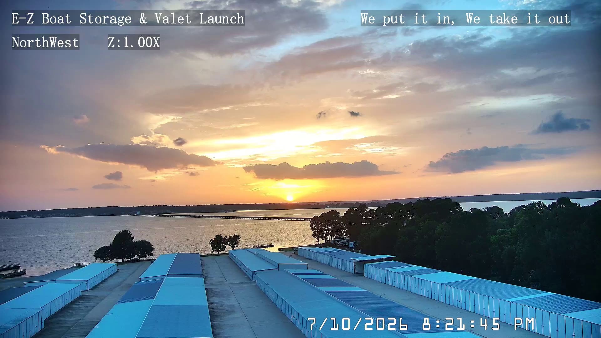 26-07-10-20-21-45 Lake Conroe sunset photo