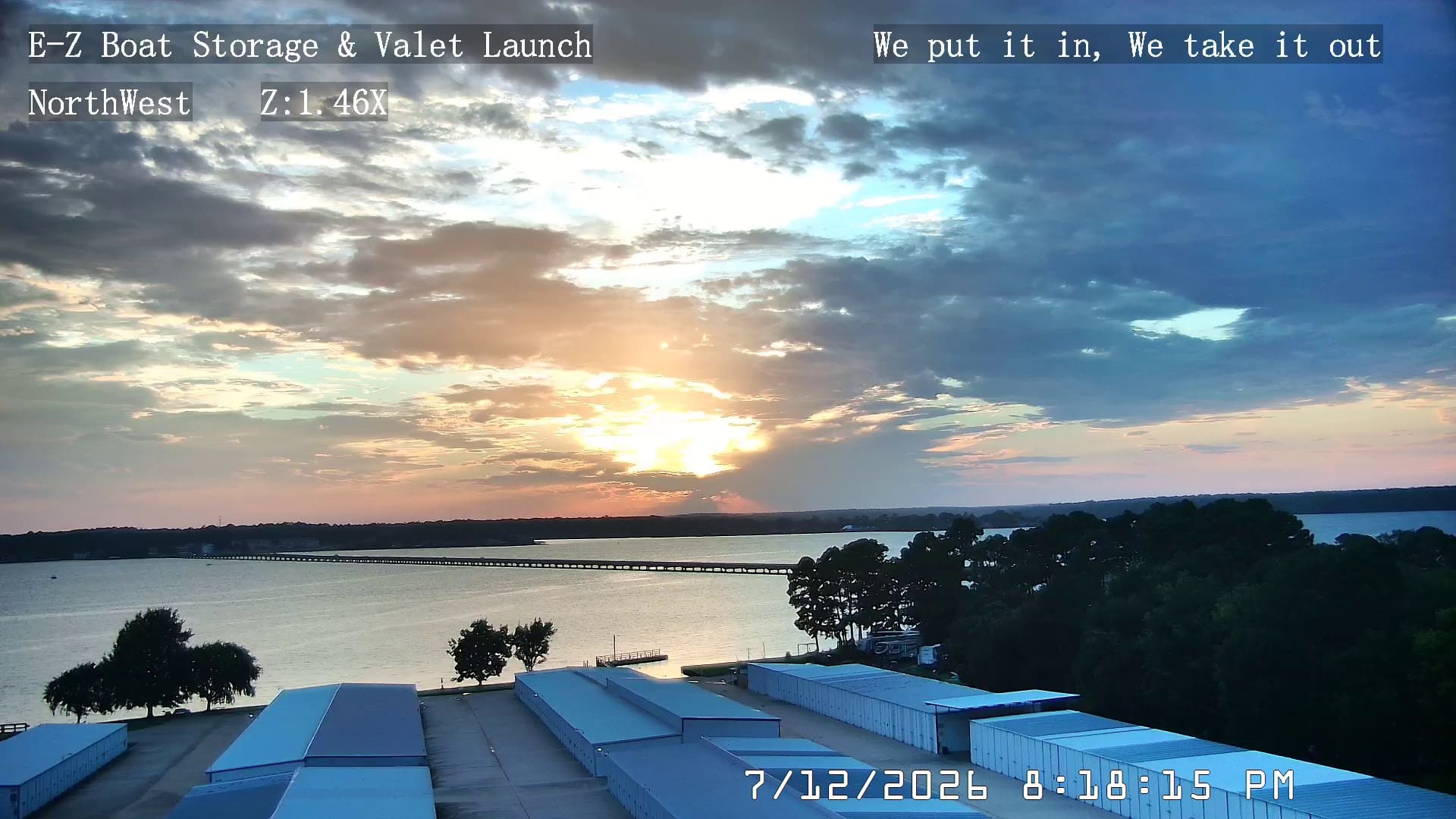 26-07-12-20-18-15 Lake Conroe sunset photo