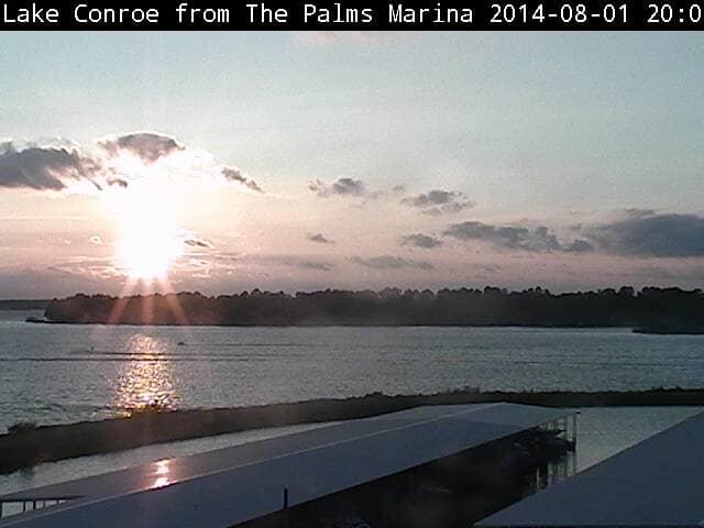 Lake Conroe sunset photo