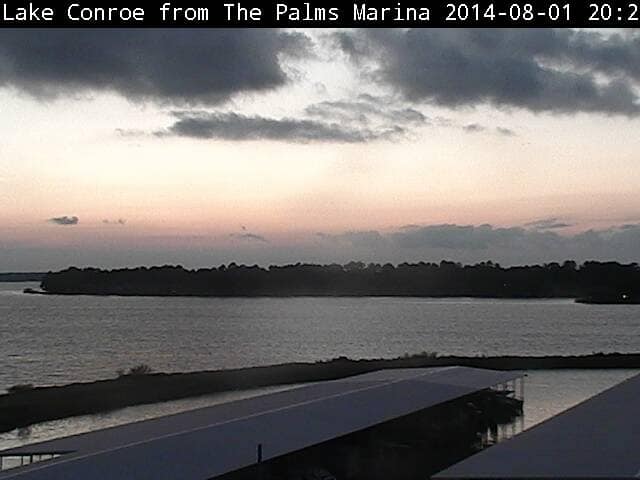 Lake Conroe sunset photo