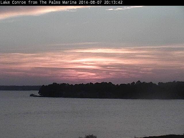Lake Conroe sunset photo