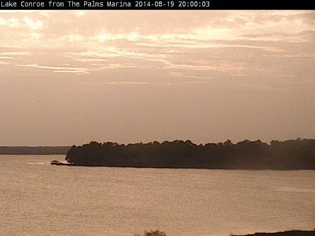 Lake Conroe sunset photo