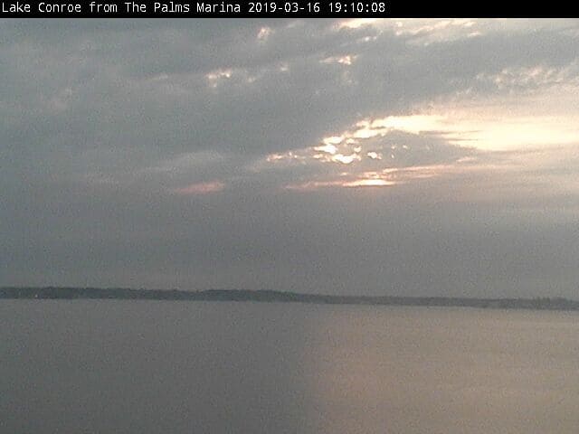 Lake Conroe sunset photo