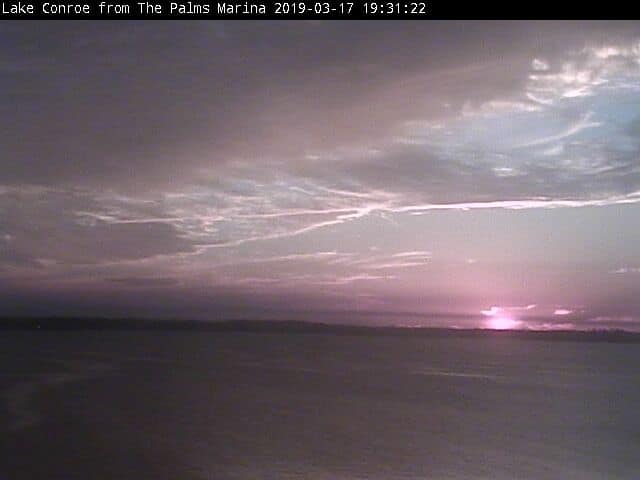 Lake Conroe sunset photo