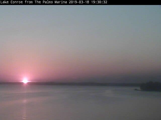 Lake Conroe sunset photo