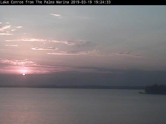 Lake Conroe sunset photo