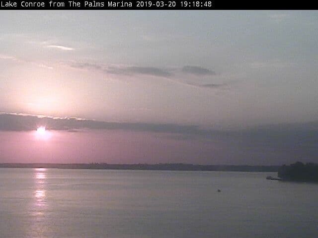 Lake Conroe sunset photo