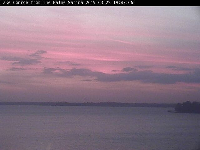 Lake Conroe sunset photo