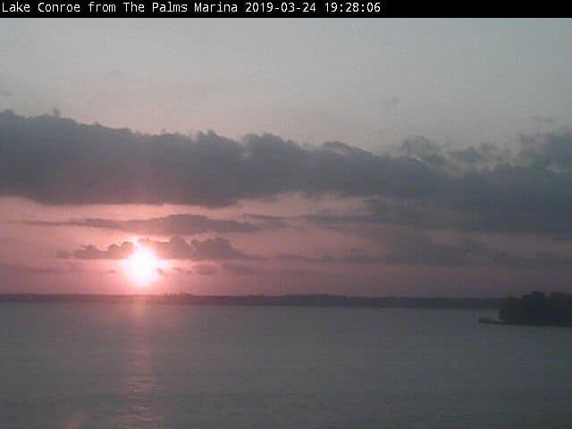 Lake Conroe sunset photo