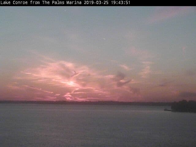 Lake Conroe sunset photo