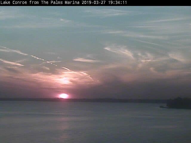 Lake Conroe sunset photo