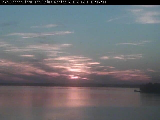 Lake Conroe sunset photo