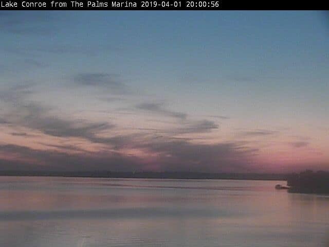 Lake Conroe sunset photo