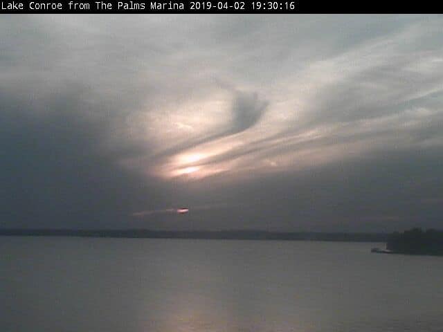 Lake Conroe sunset photo