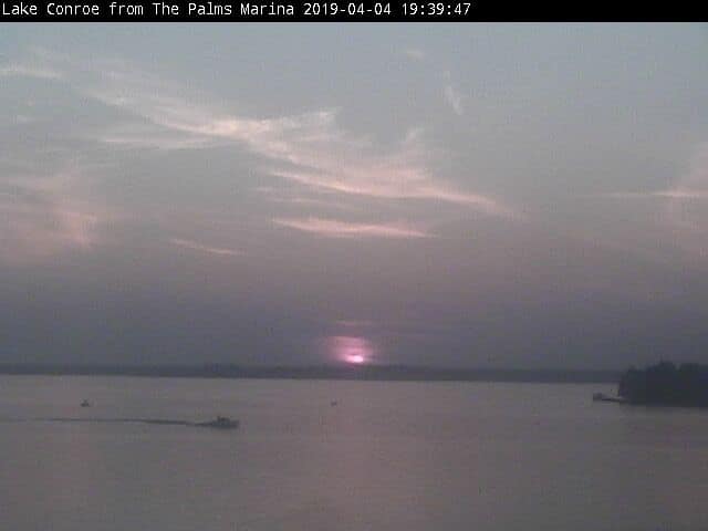 Lake Conroe sunset photo