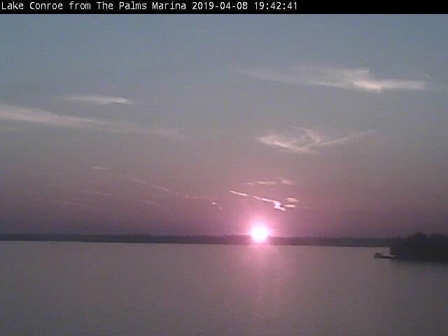 Lake Conroe sunset photo