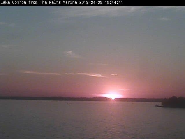 Lake Conroe sunset photo