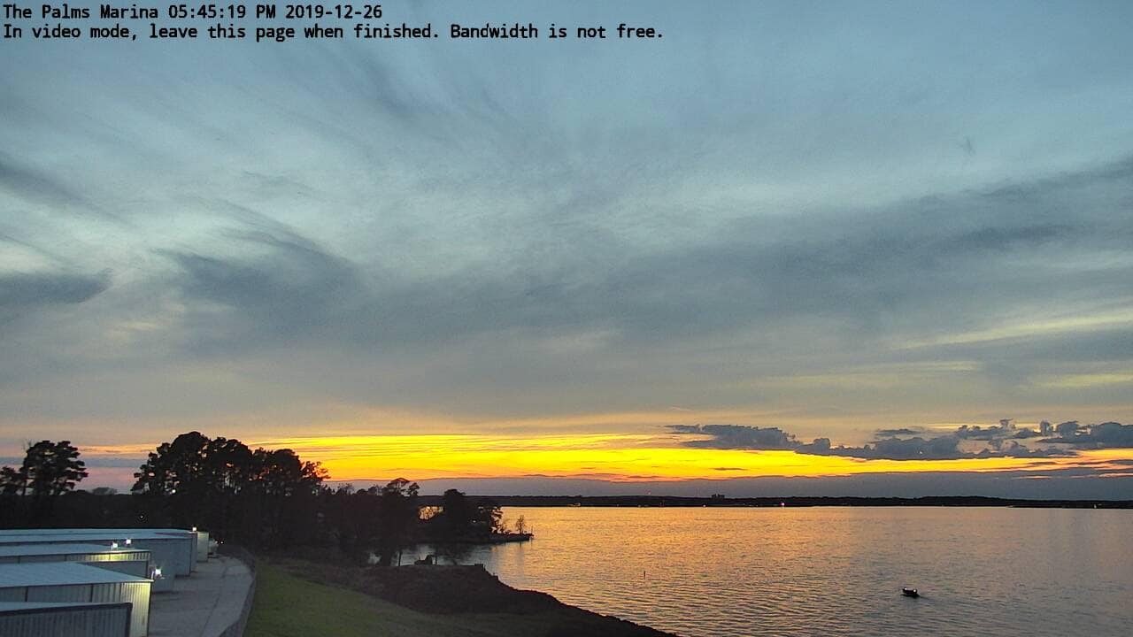 Lake Conroe sunset photo