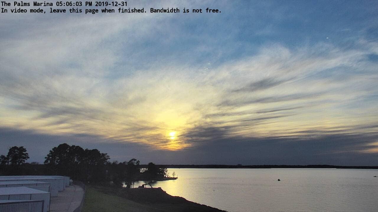 Lake Conroe sunset photo