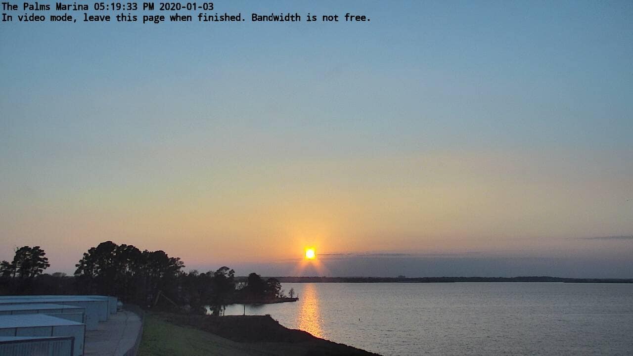 Lake Conroe sunset photo