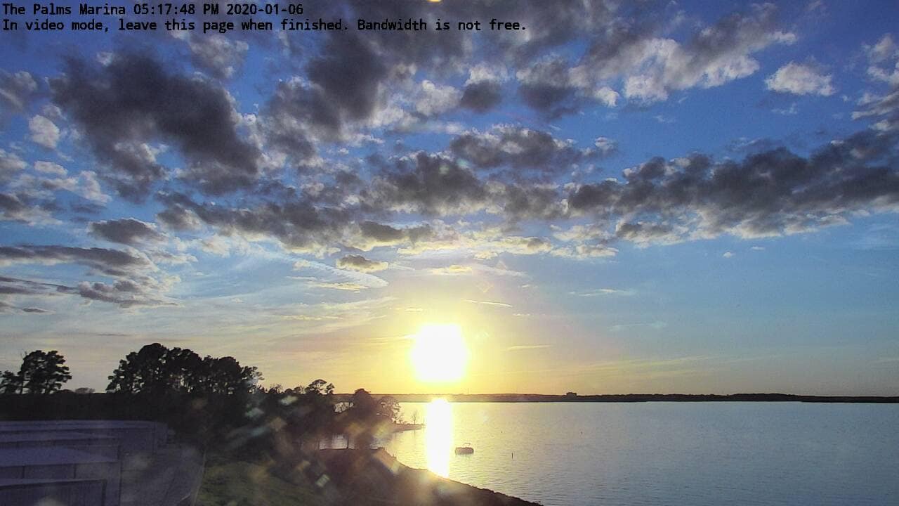 Lake Conroe sunset photo
