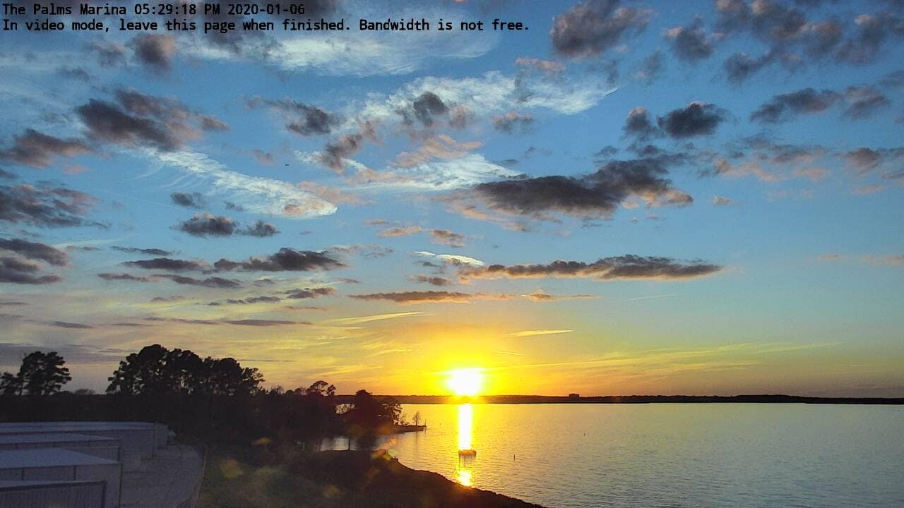 Lake Conroe sunset photo