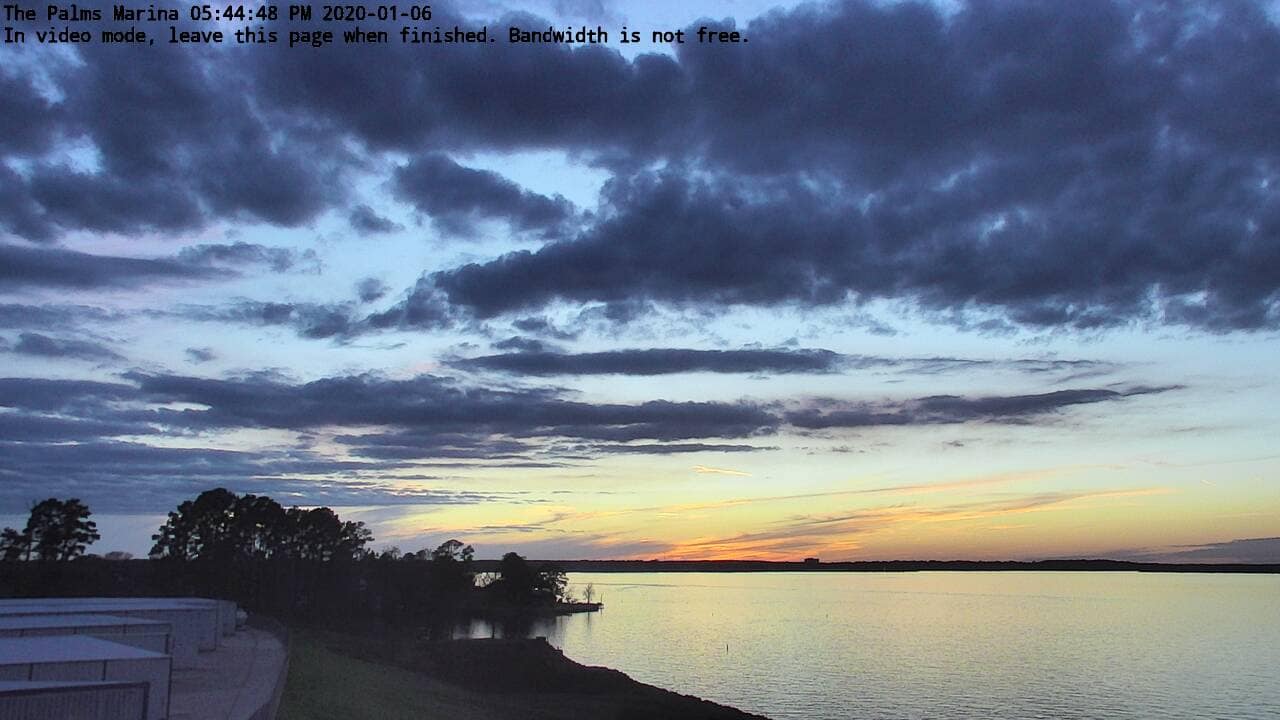 Lake Conroe sunset photo