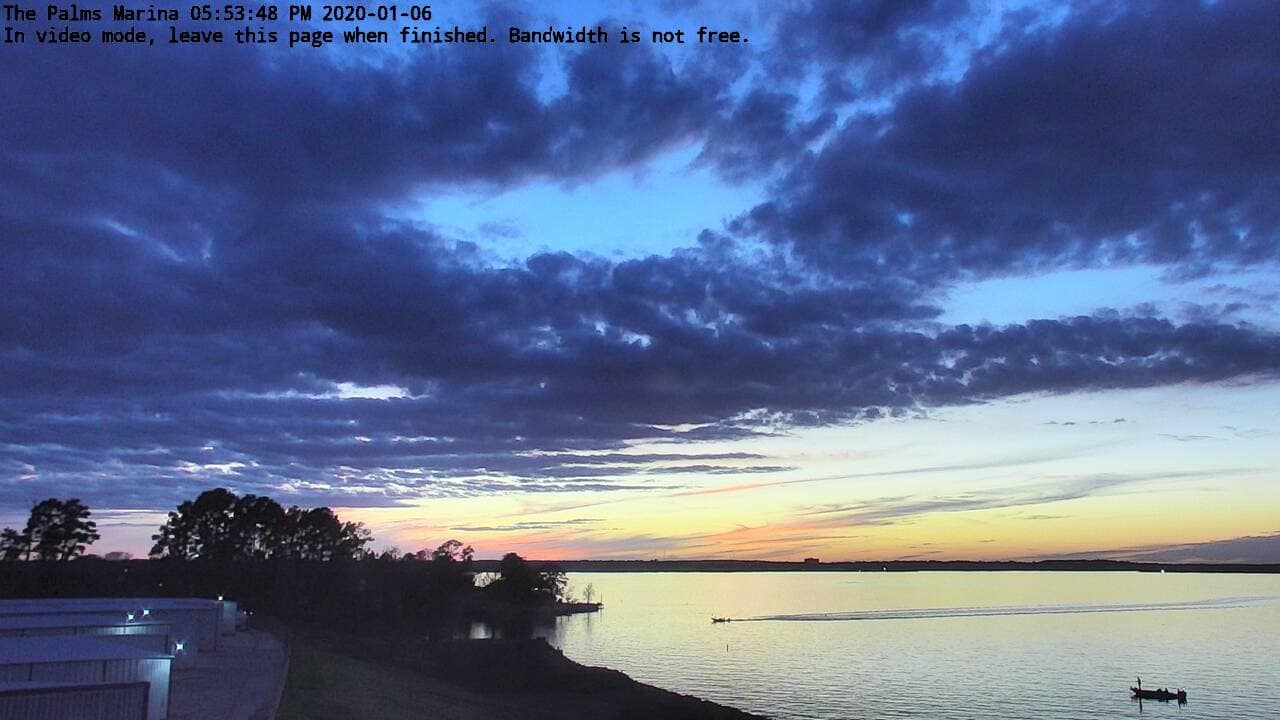 Lake Conroe sunset photo