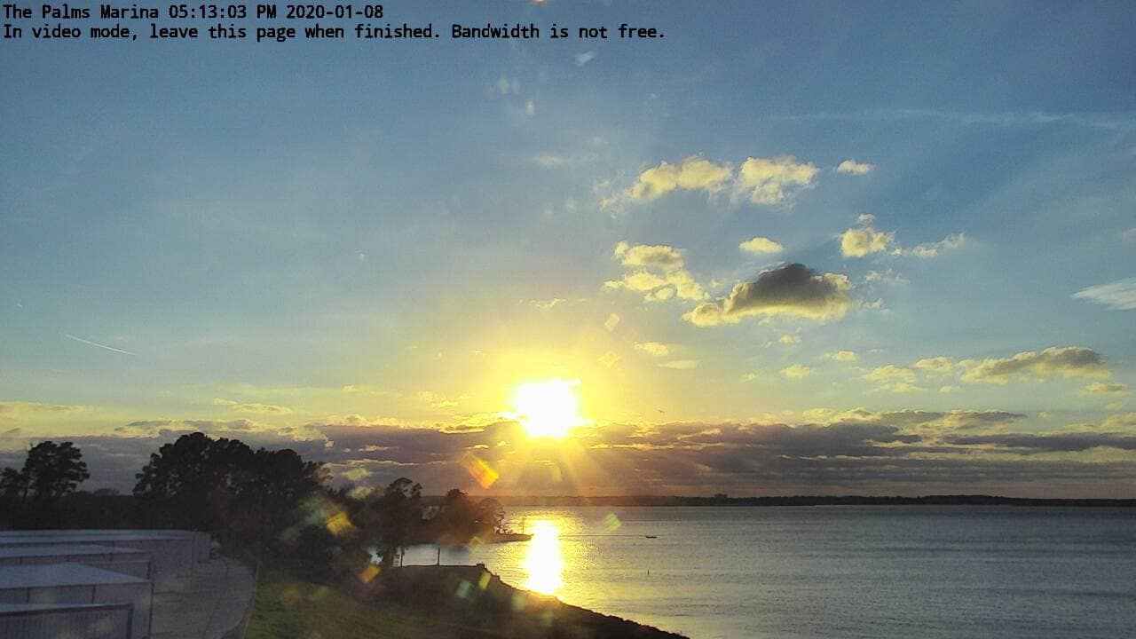 Lake Conroe sunset photo