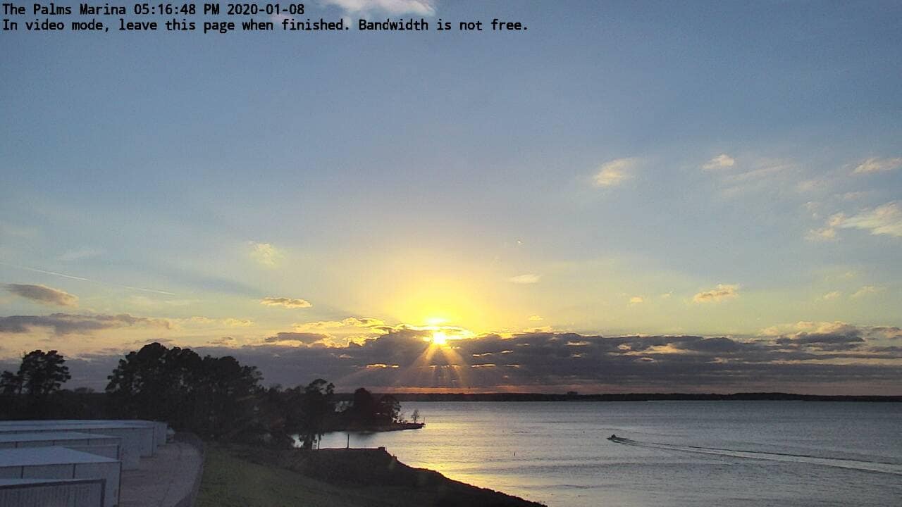 Lake Conroe sunset photo