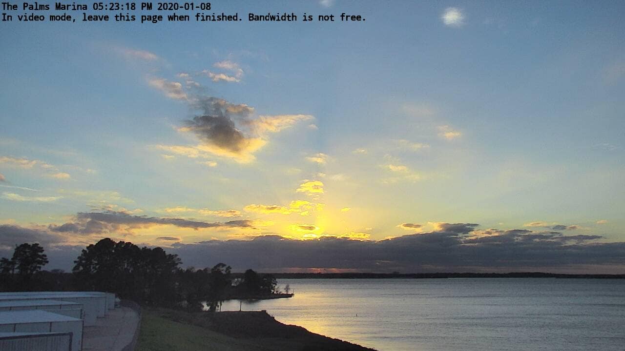 Lake Conroe sunset photo