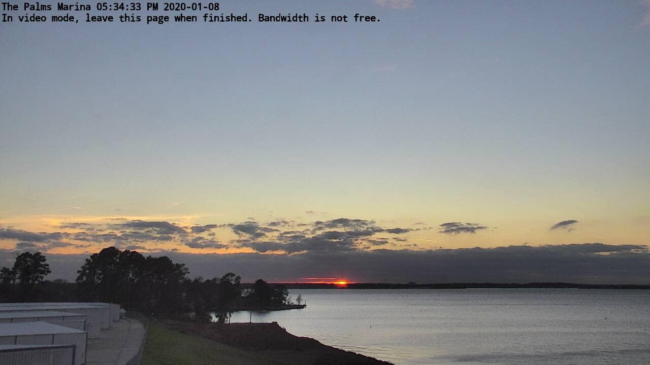 Lake Conroe sunset photo