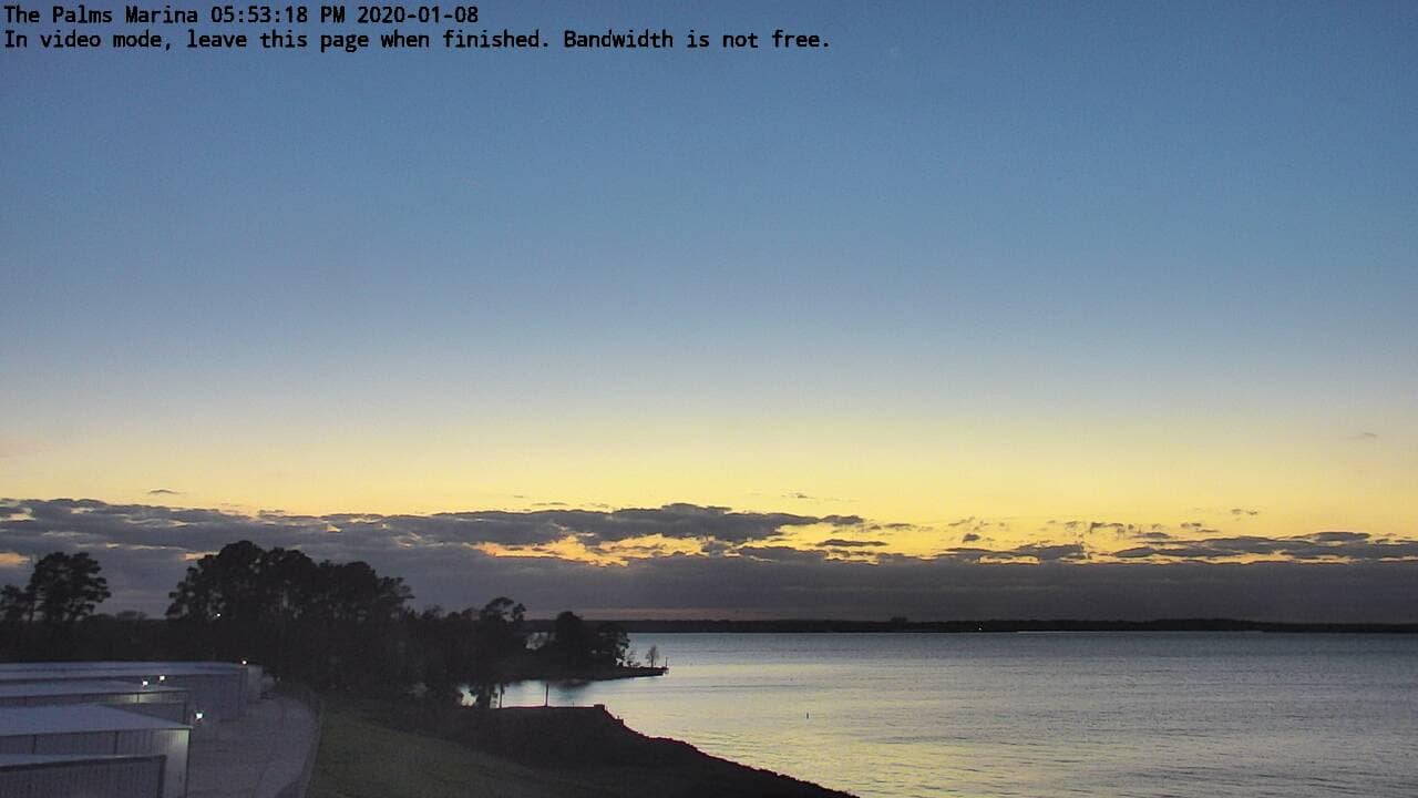 Lake Conroe sunset photo